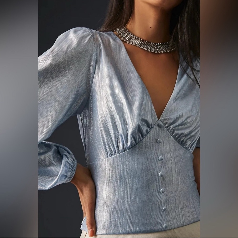 Anthropologie Flat White brand top
